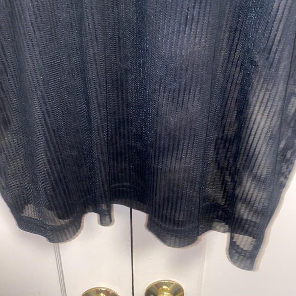 Fashion Nova Small Black Mesh Shirt - Picture 9 of 9